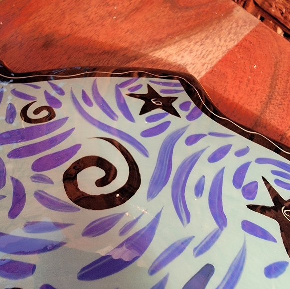 New in Box Terri Kern Houses and Trees Chip and Dip Set - Picture 11 of 16